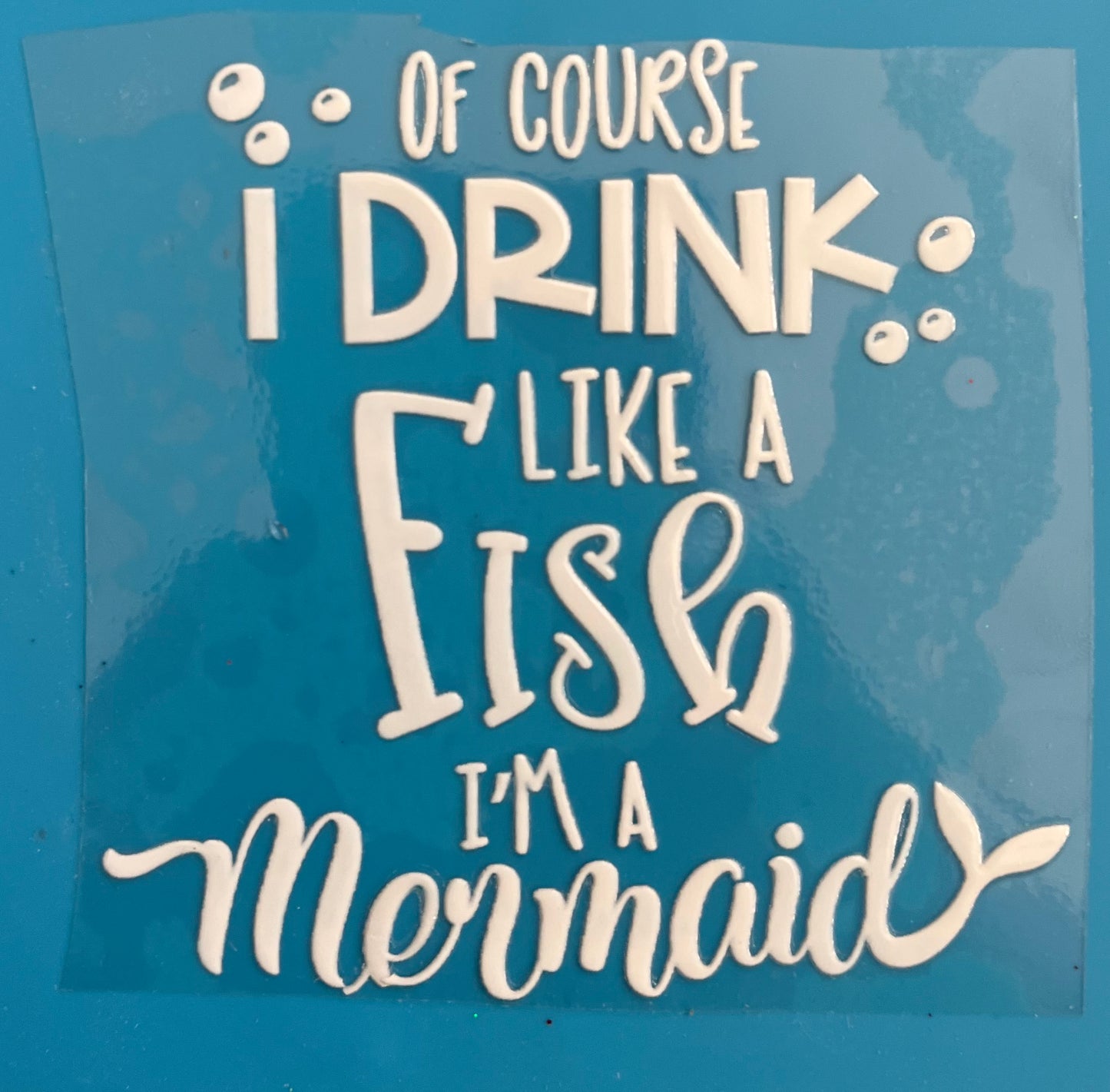 Mermaid #2 Glitter beach epoxy tumbler