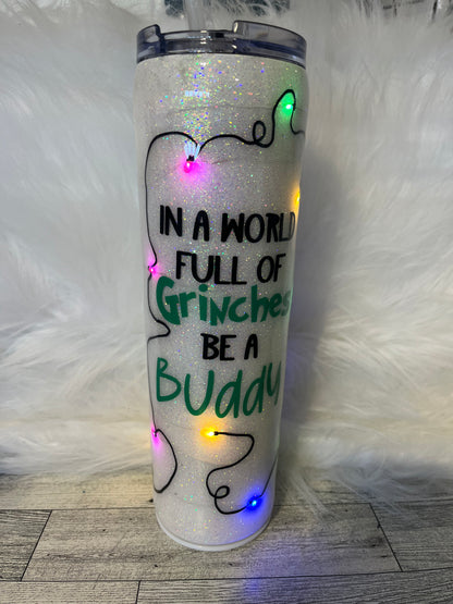 Light up Christmas epoxy tumblers