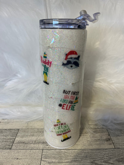 Light up Christmas epoxy tumblers