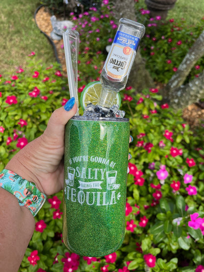 If you're gonna be salty bring the tequila topper epoxy tumbler