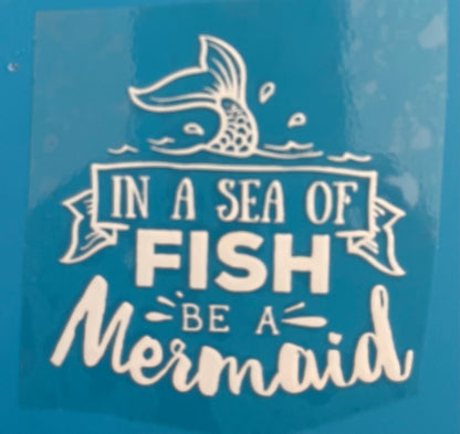 Mermaid #2 Glitter beach epoxy tumbler