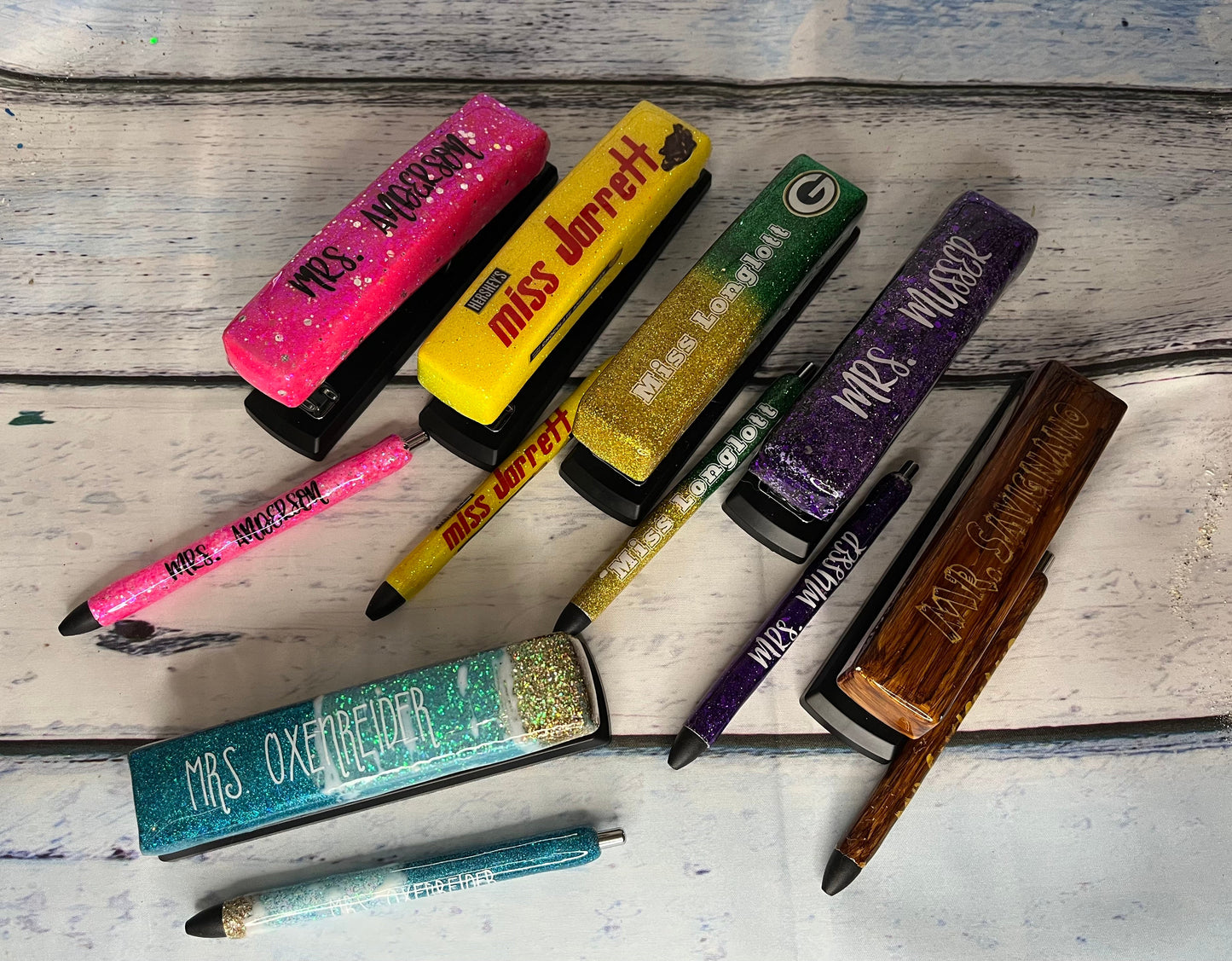 Custom beach epoxy staplers