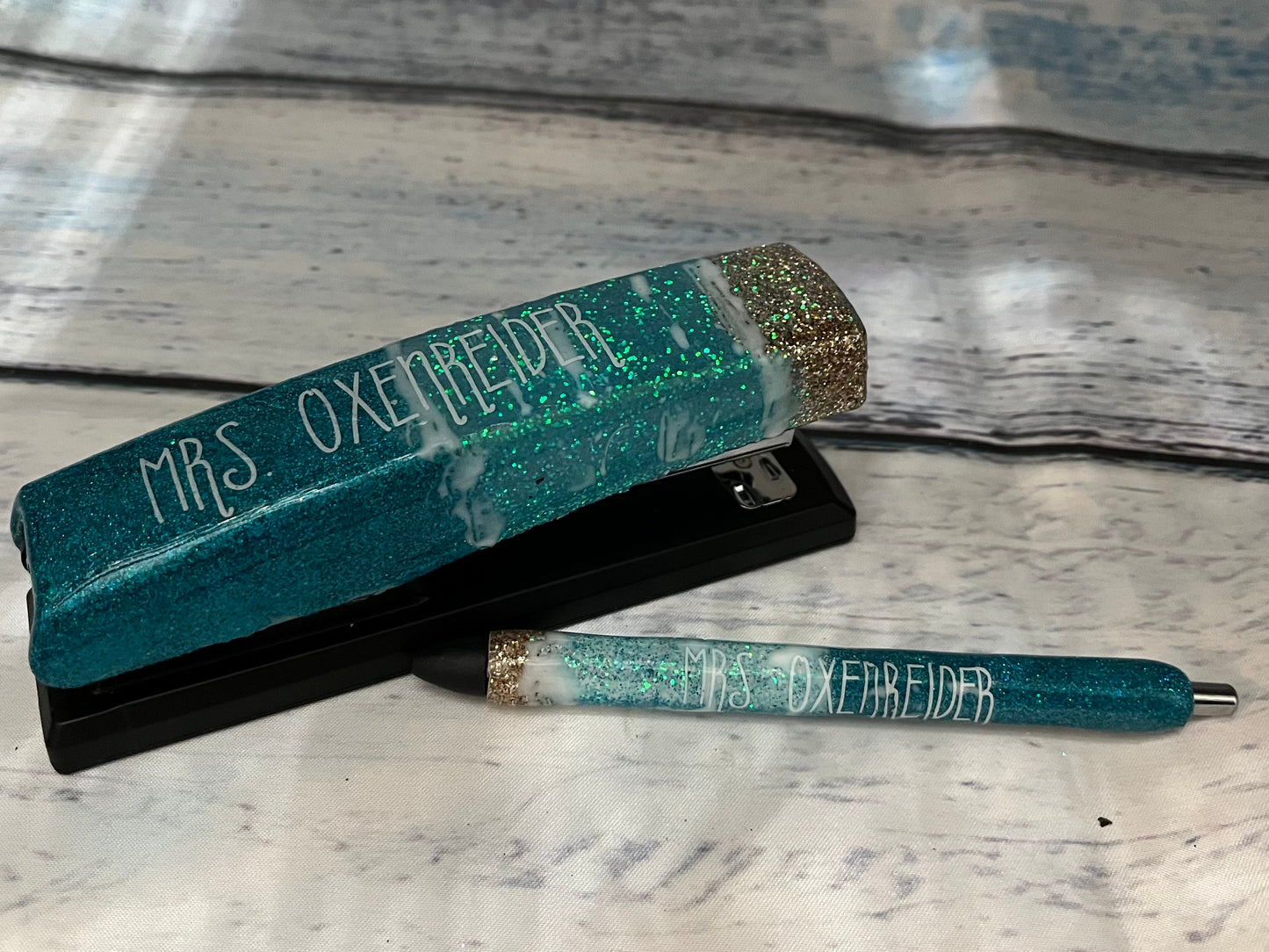 Custom beach epoxy staplers