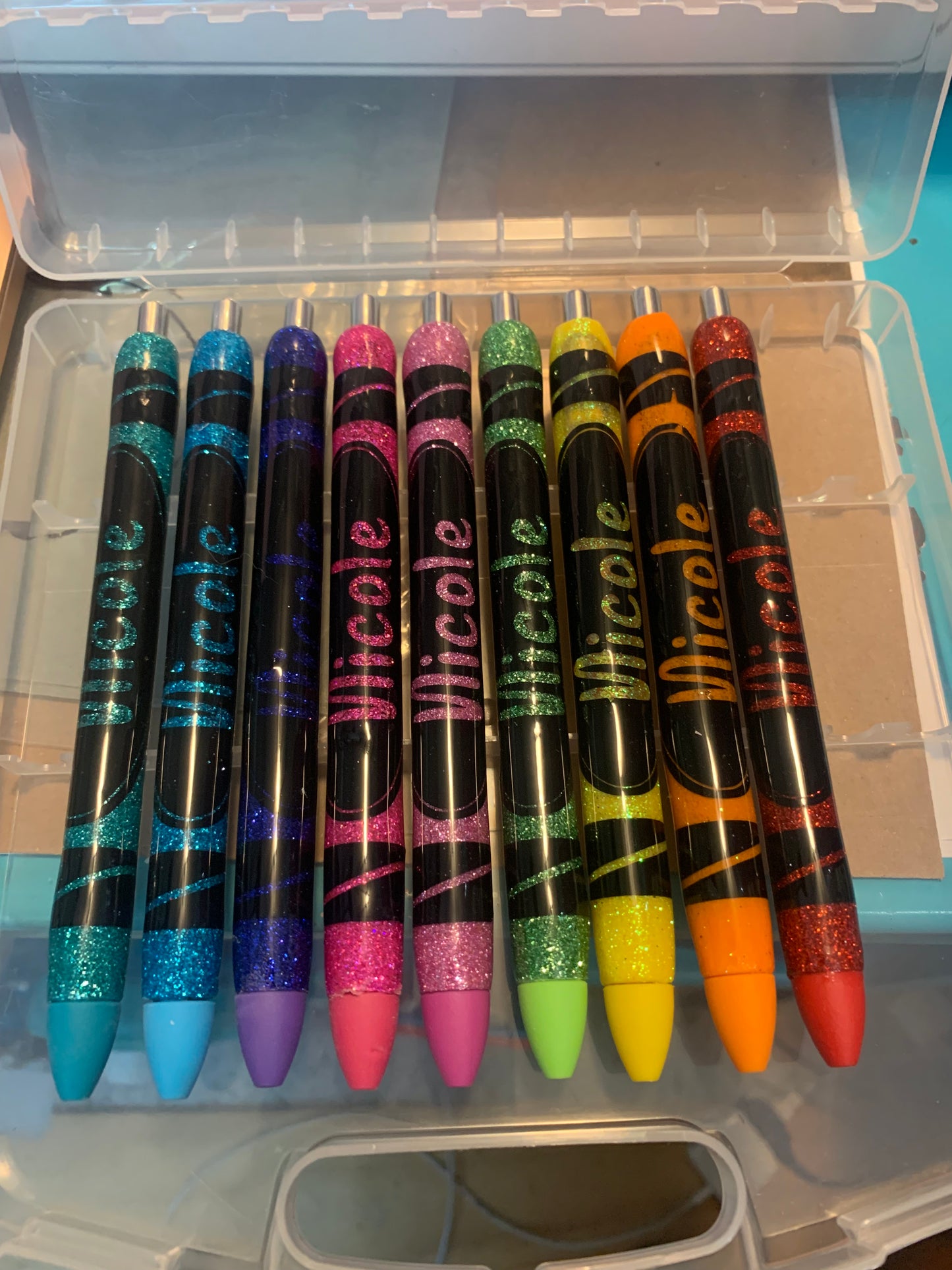 Crayon epoxy pen set with FREE pencil pen