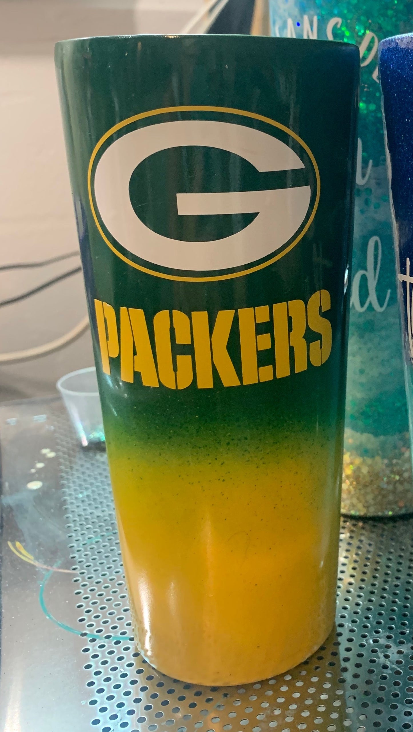 sports team epoxy tumbler