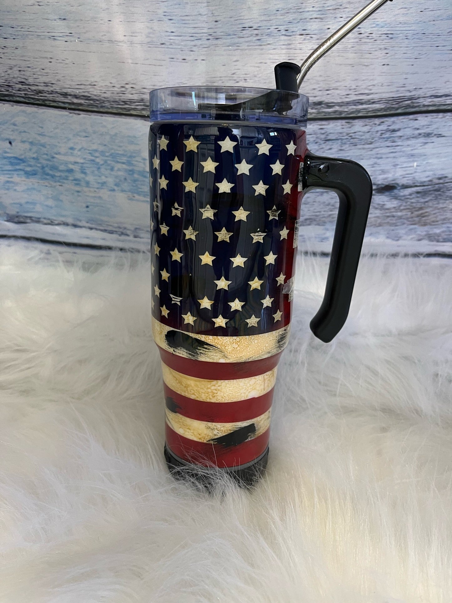 30 oz tumbler speaker with handle