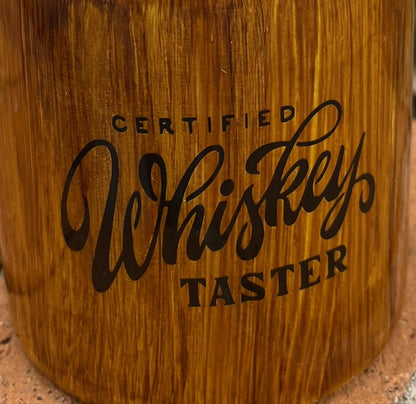 Woodford Reserve Whiskey topper epoxy tumbler