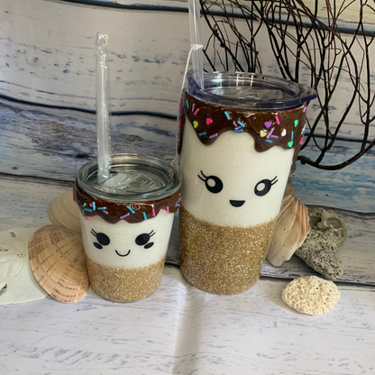 ice cream epoxy tumbler