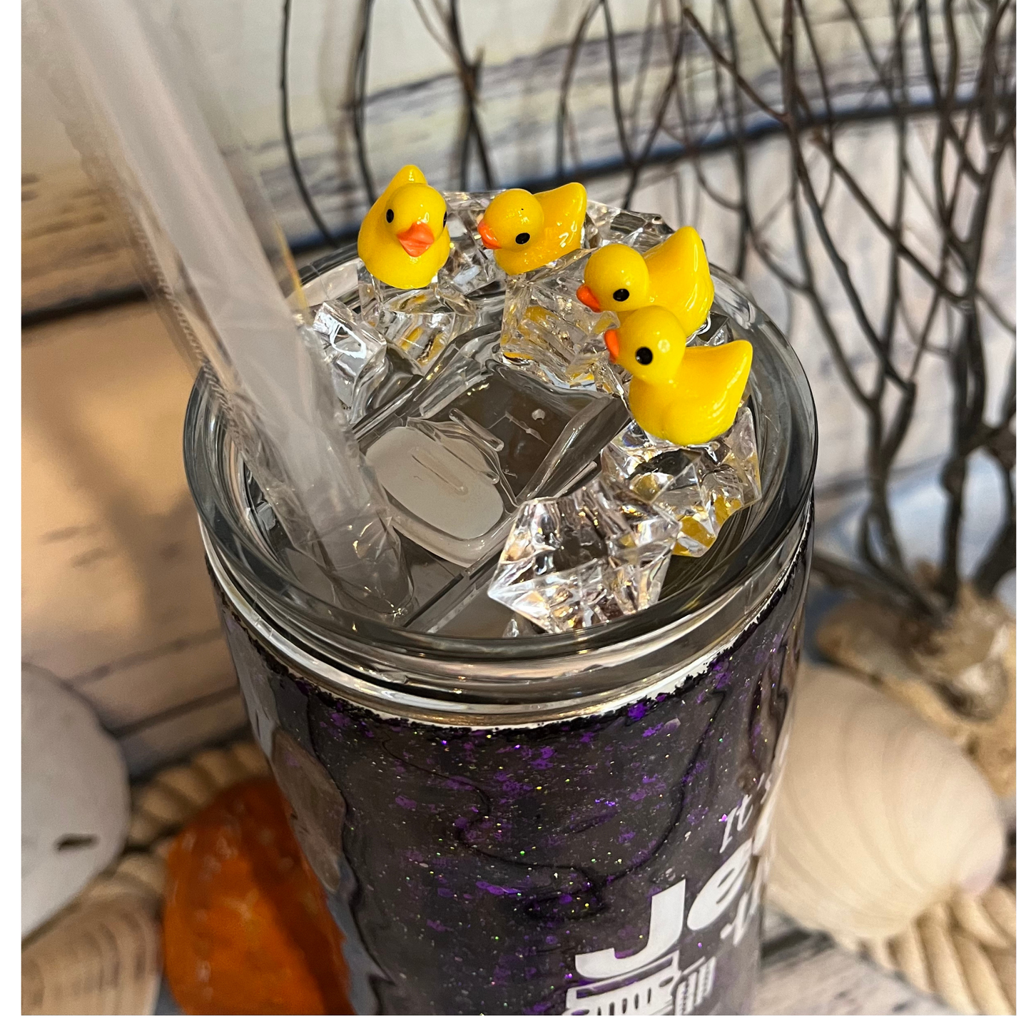 It's a Jeep thing ducks epoxy tumbler