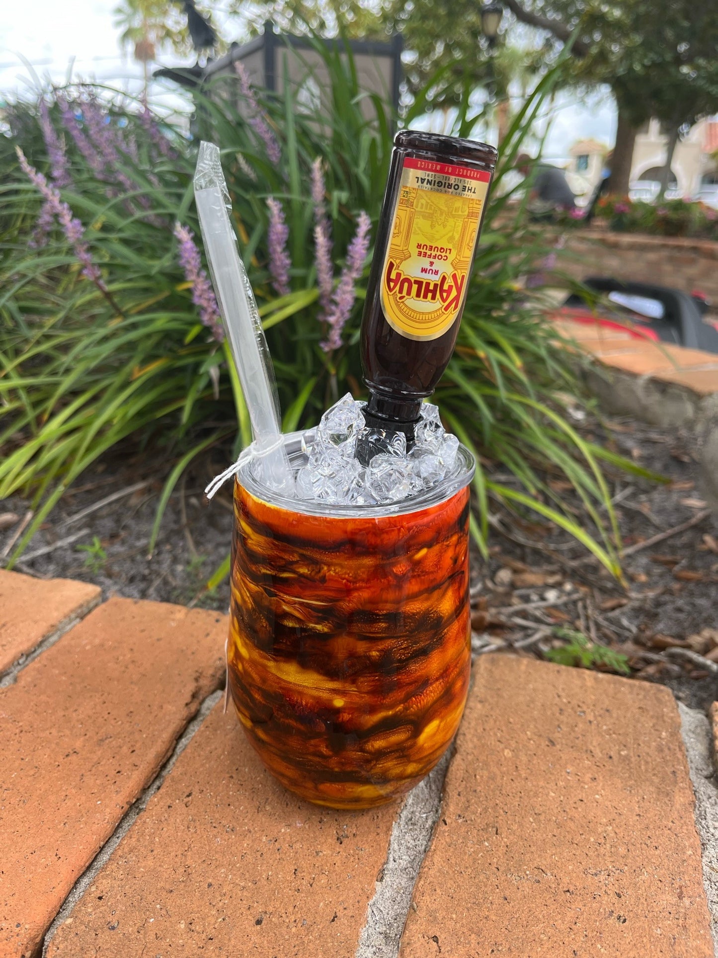 Kahlua topper epoxy tumbler