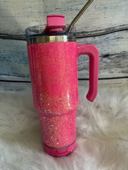 30 oz tumbler speaker with handle