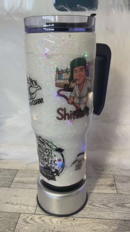 Light up Christmas epoxy tumblers