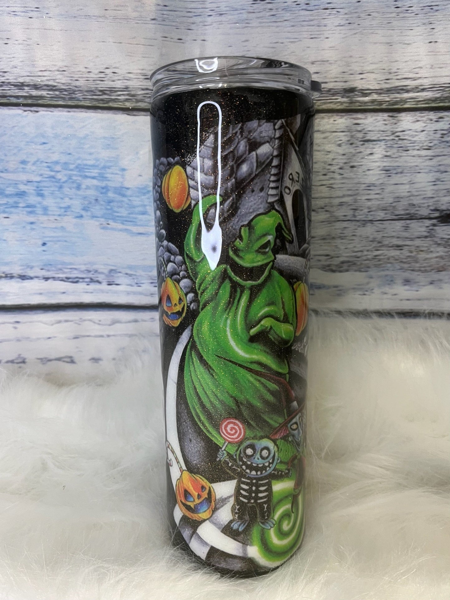 Nightmare before Christmas epoxy tumbler